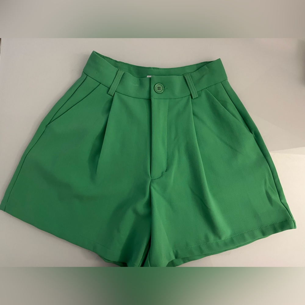 Danielle Bernstein Green Shorts